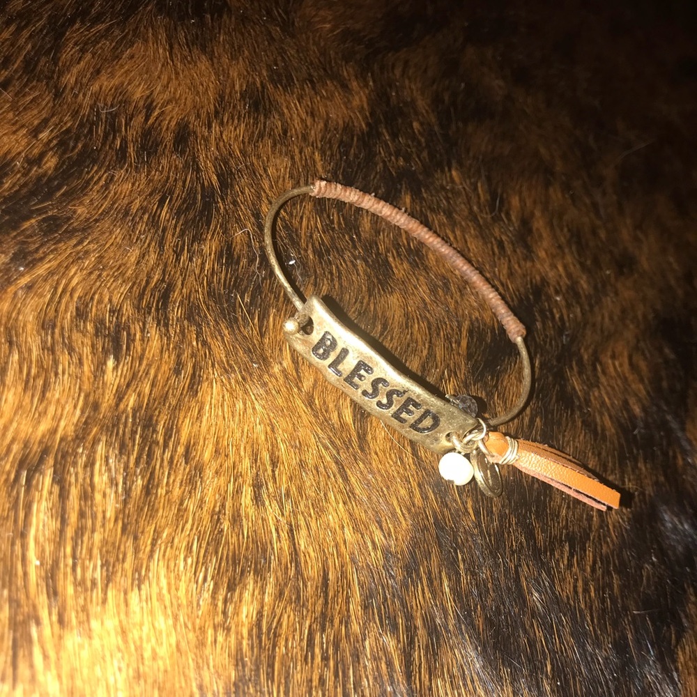 “Blessed” bracelet